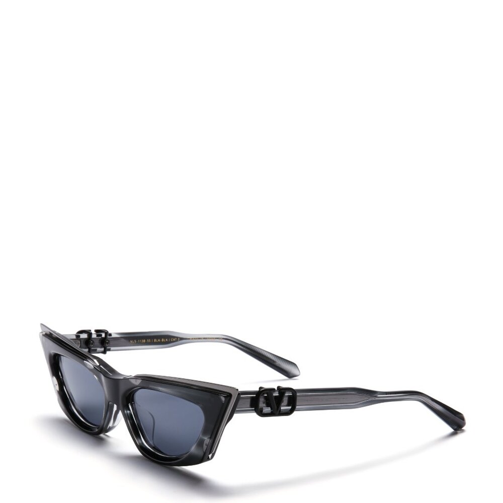 NEW VALENTINO SUNGLASSES, WOMEN BLACK CAT EYE EYEWEAR VALENTINO
